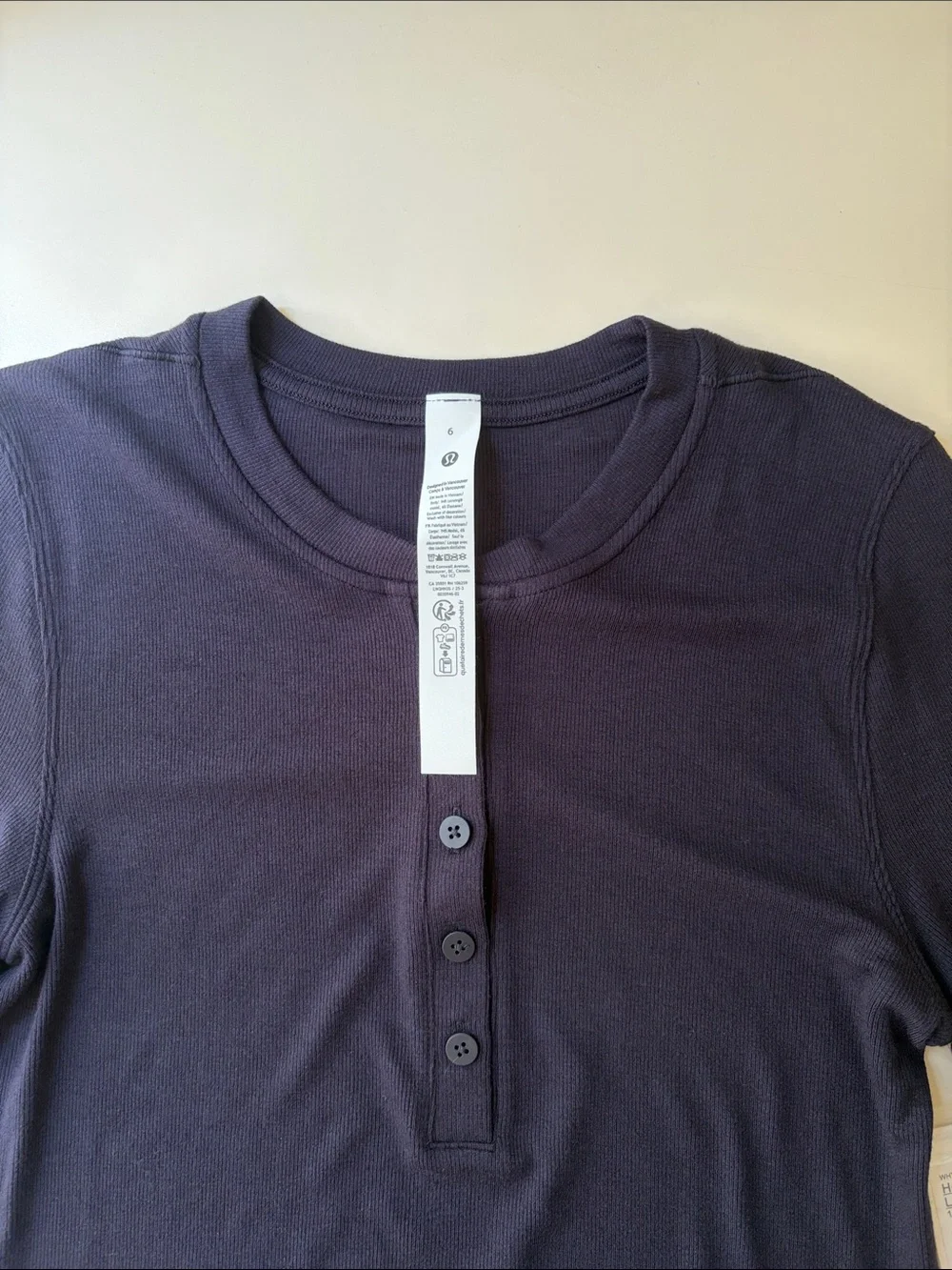 Lululemon Hold Tight Henley Tee